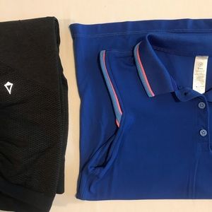 Ivivva Cap Sleeve Polo Tank Top